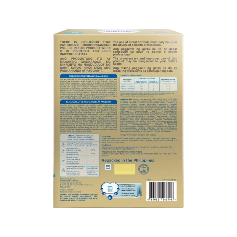 Similac 400g for 0-6 Months Old Infant Formula