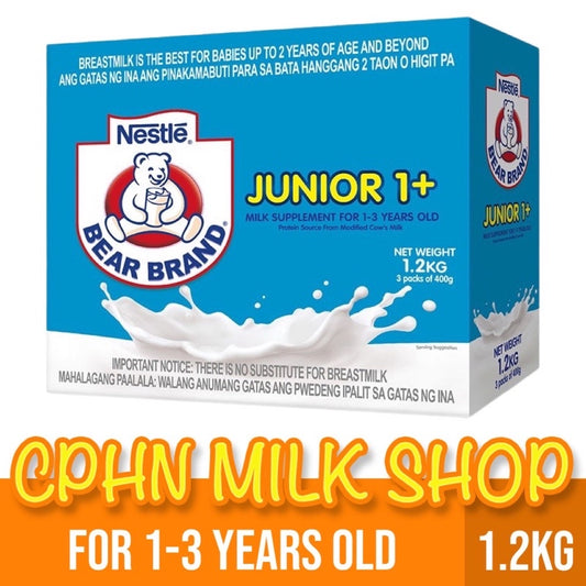 BEAR BRAND Junior 1.2kg for 1-3 Years Old Milk Supplement