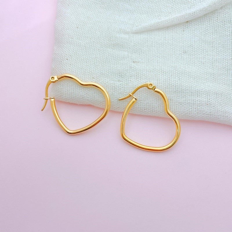 Stainless Steel Earrings Loop