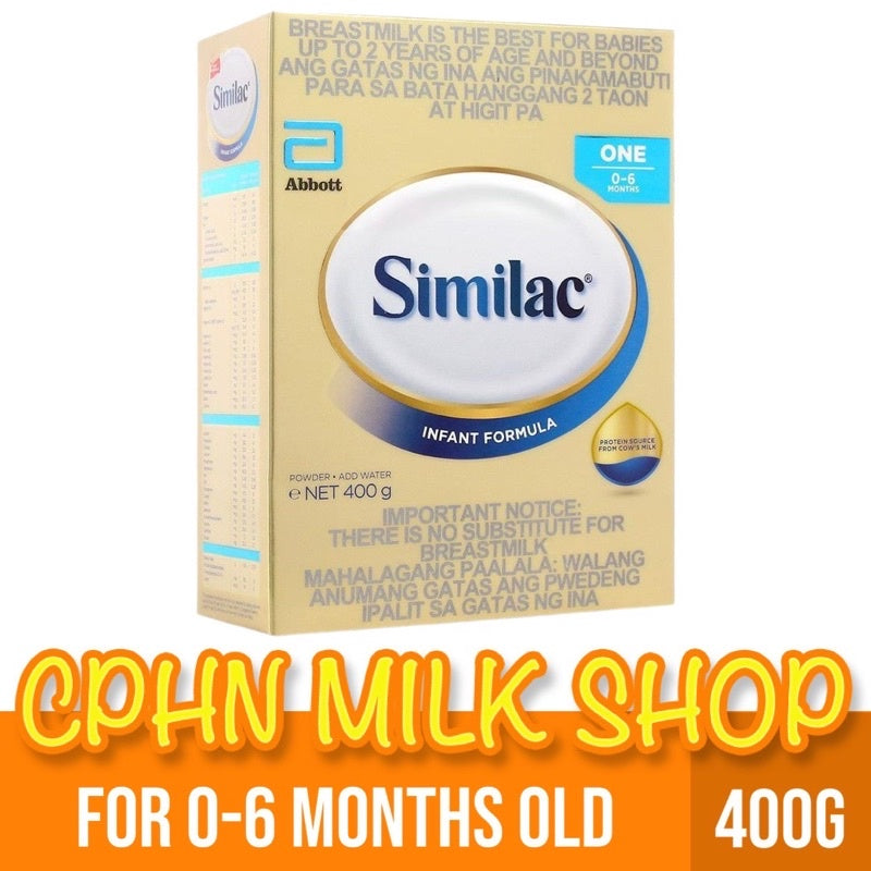 Similac 400g for 0-6 Months Old Infant Formula