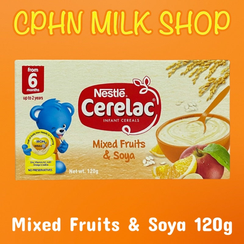 CERELAC Mixed Fruits & Soya 120g