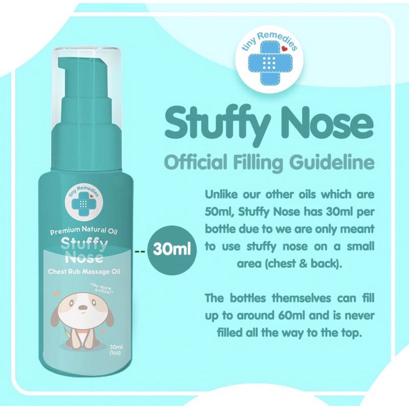 Tiny Buds Stuffy Nose Chest Rub Massage Oil