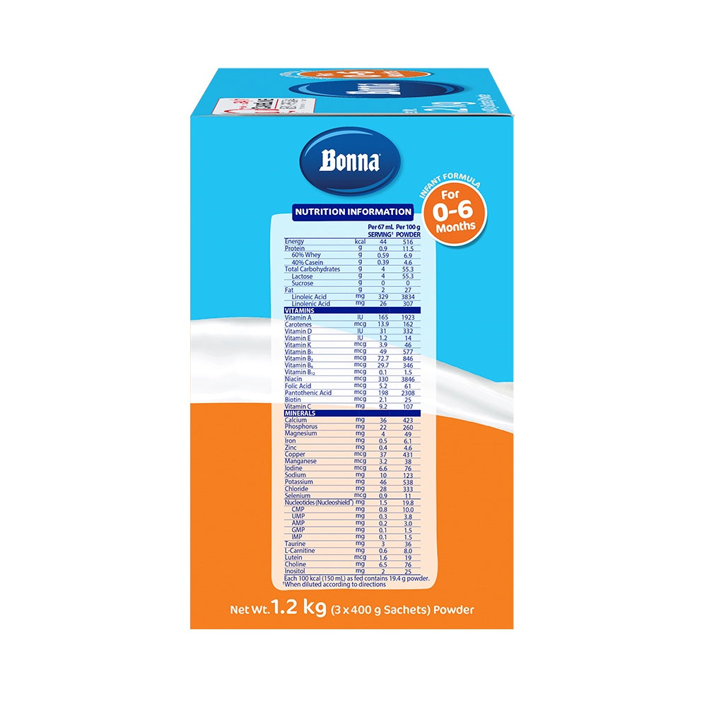 BONNA® 1.2kg for 0-6 Months Old Infant Formula