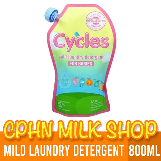 Cycles Baby Laundry Liquid Detergent 800mL