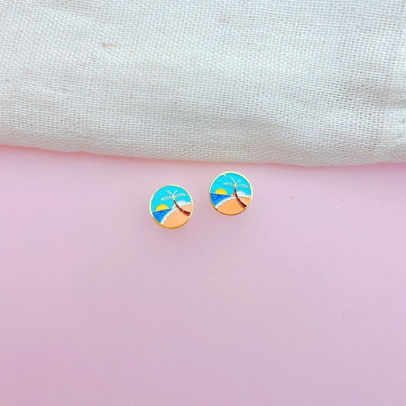 Stainless Steel Earrings Paradise