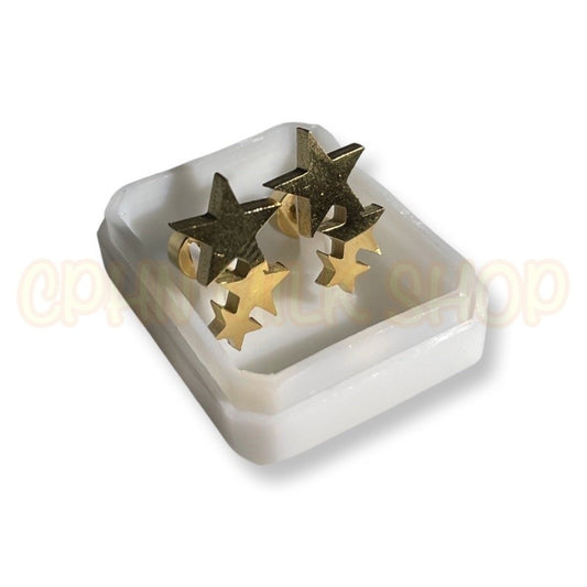 Stainless Steel Earrings Stars