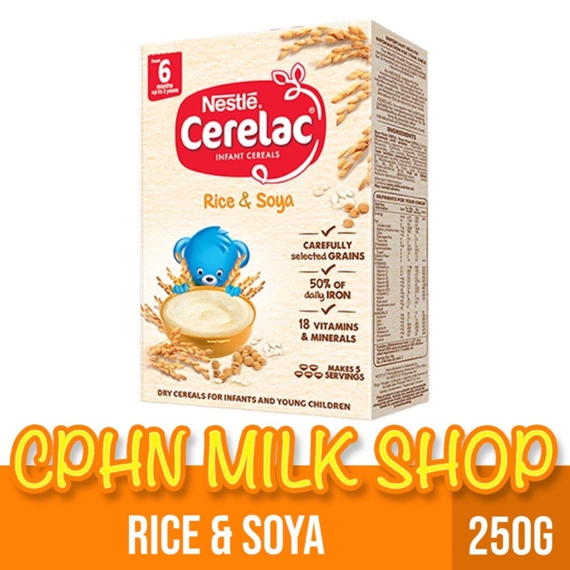 CERELAC Rice & Soya Infant Cereal 250g