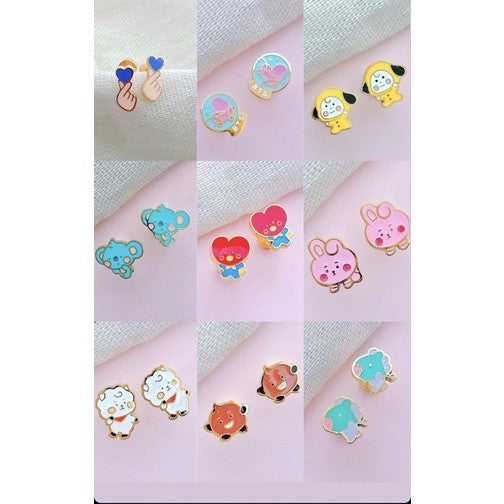 Stainless Steel Earrings BTS