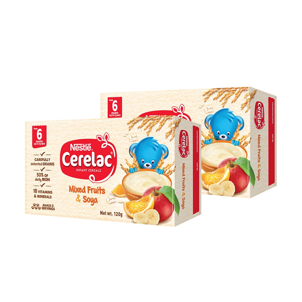 CERELAC Mixed Fruits & Soya 120g