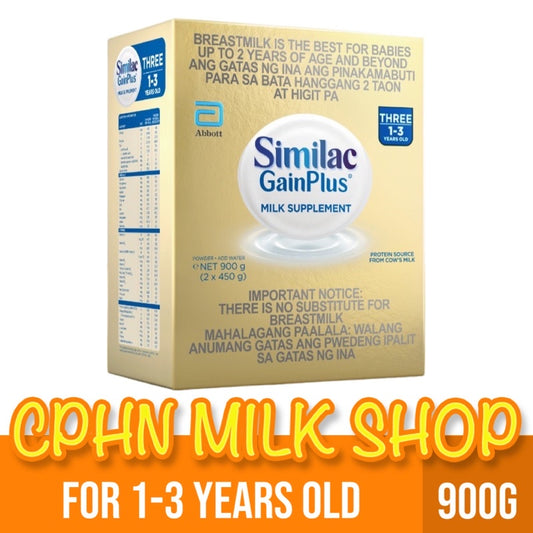Similac GainPlus 900g for 1-3 Years Old Milk Supplement