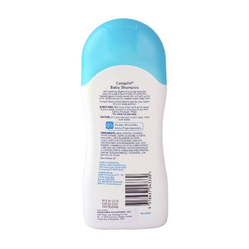 Cetaphil Baby Shampoo with Natural Chamomile 200mL