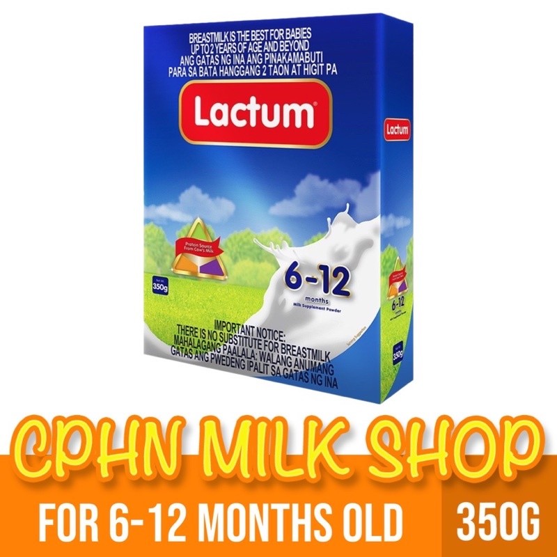 Lactum for 6-12 Months Old 350g Infant Formula