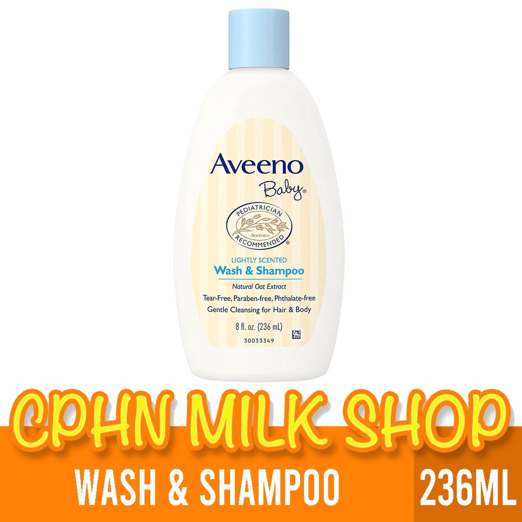 Aveeno Baby Daily Wash & Shampoo 236ml