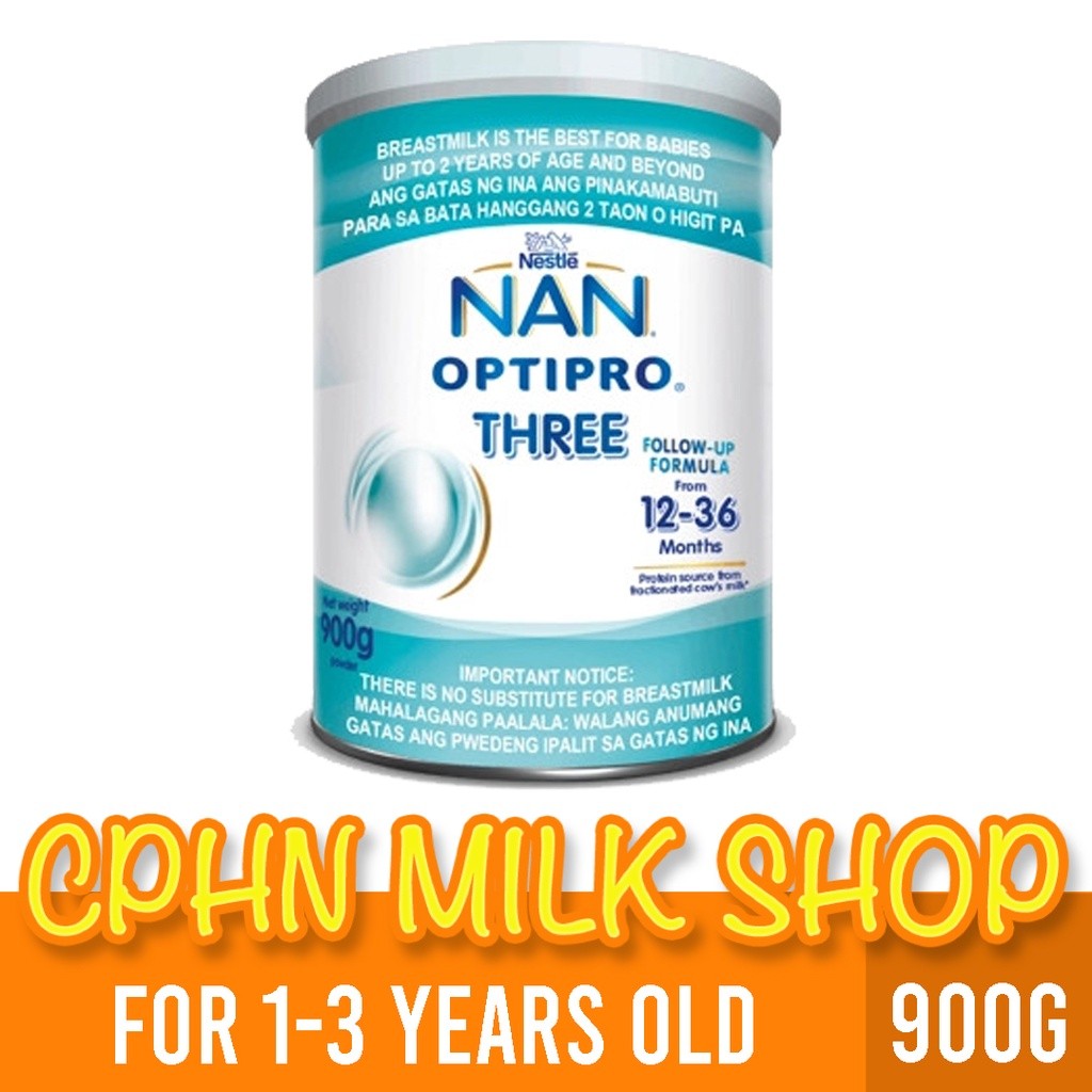 NAN® OptiPro® Three 900g for 1-3 Years Old Milk Supplement