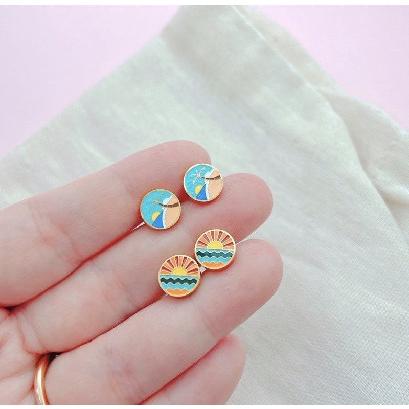Stainless Steel Earrings Paradise