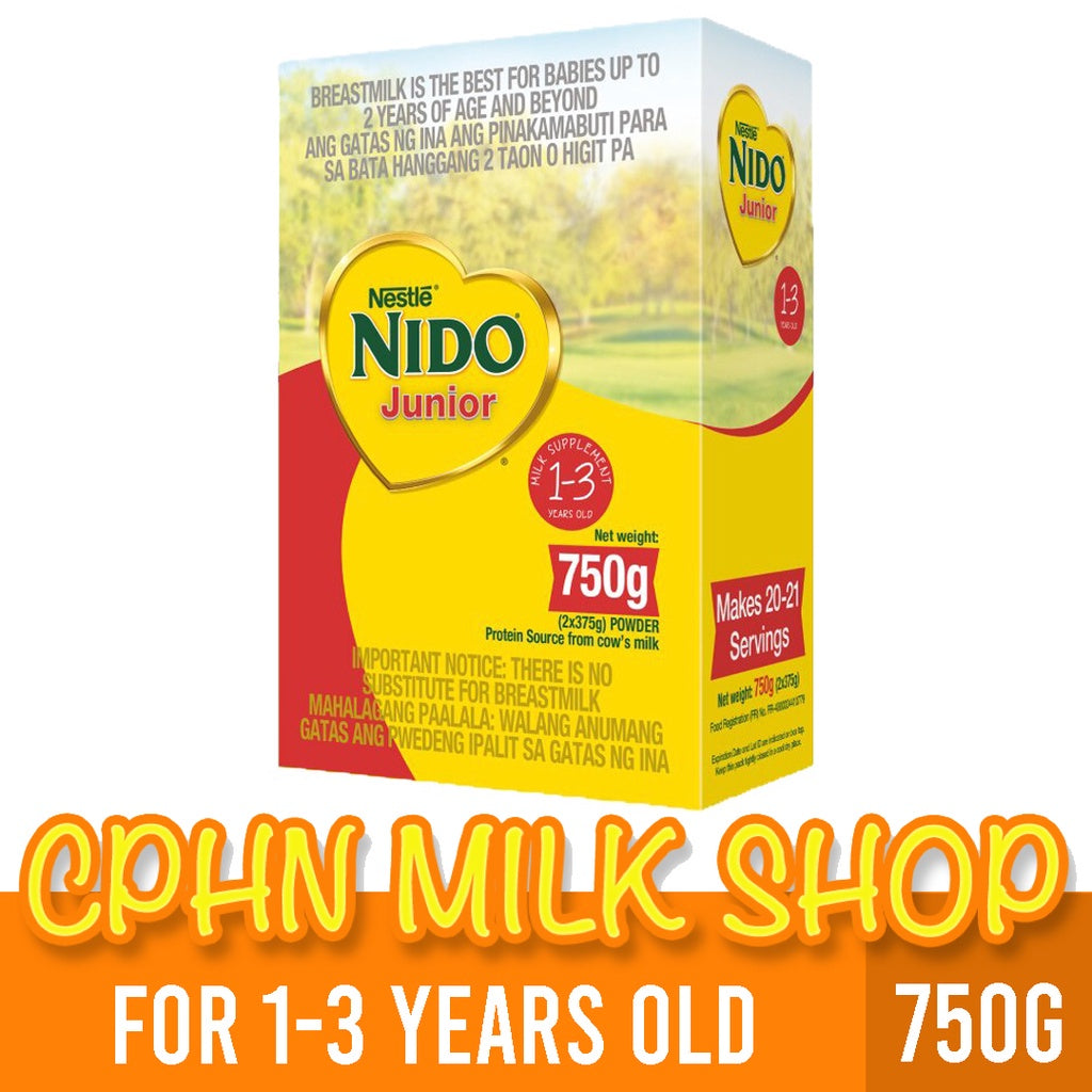 NIDO Junior 750g for 1-3 Years Old Milk Supplement