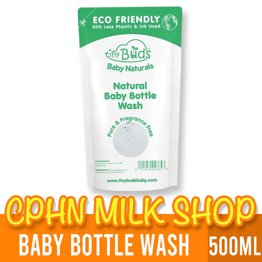 Tiny Buds Eco-Friendly Natural Baby Bottle Wash Cleaner 500ml