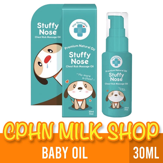 Tiny Buds Stuffy Nose Chest Rub Massage Oil