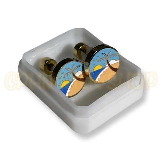 Stainless Steel Earrings Paradise