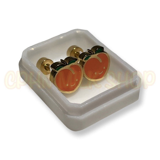 Stainless Steel Earrings Peaches