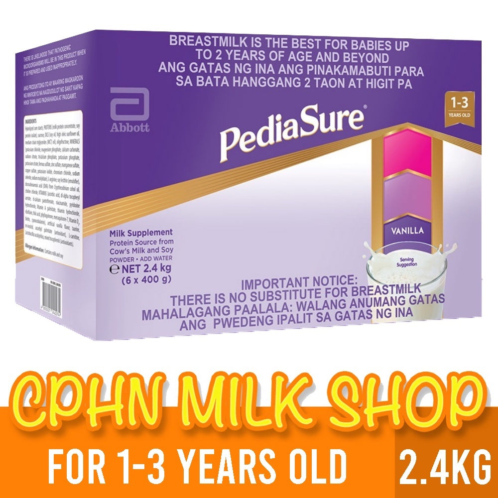 Pediasure Vanilla 2.22kg for 1-3 Years Old Milk Supplement