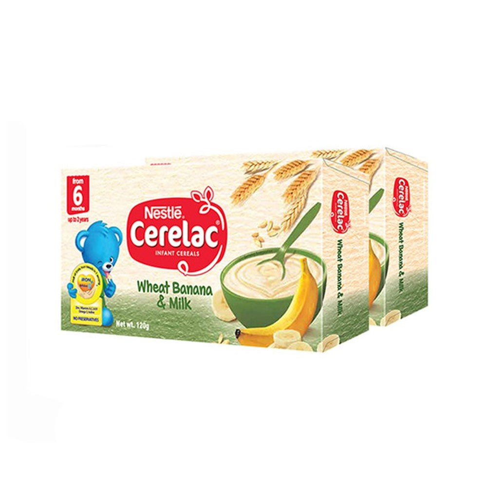 Cerelac Wheat Banana & Milk 120g