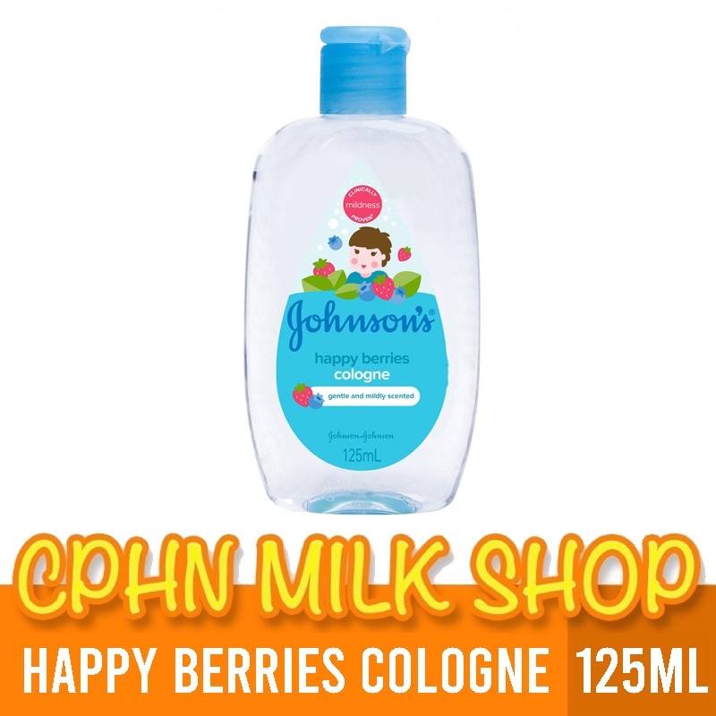 Johnson's Baby Cologne Happy Berries 125ml