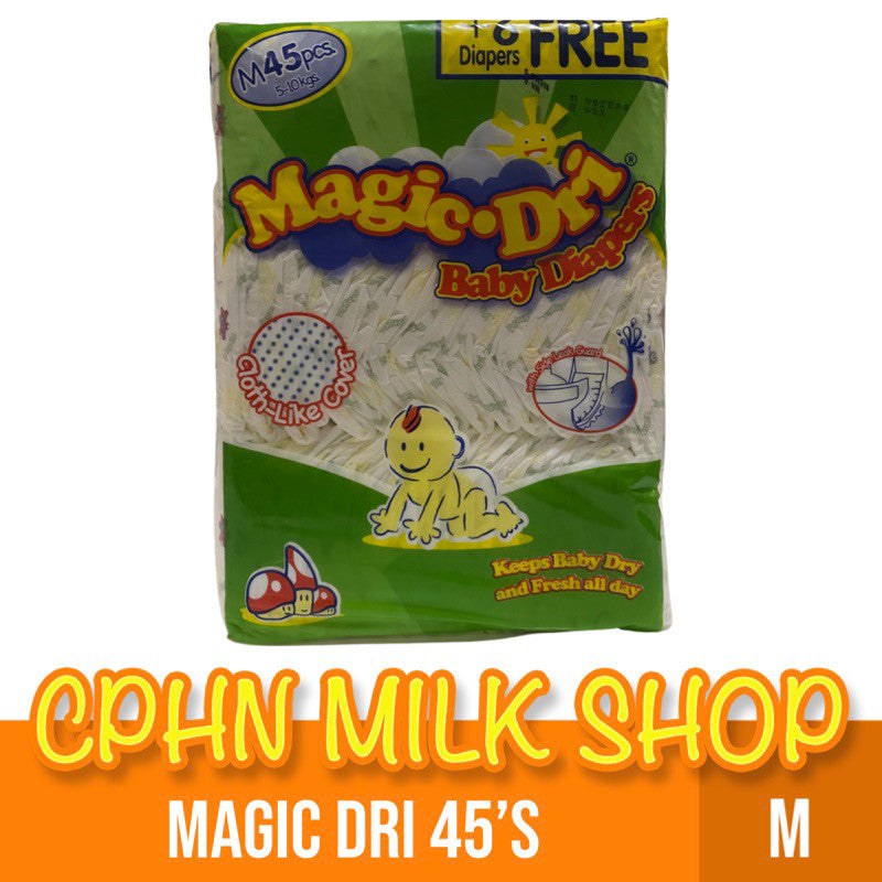 Magic Dri 45's (Variations) XXL | XL | L | M | S Tape Baby Diaper
