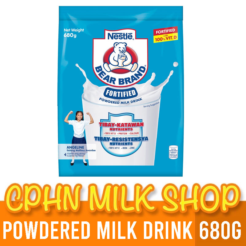BEAR BRAND Fortified 680g Powdered Milk Drink