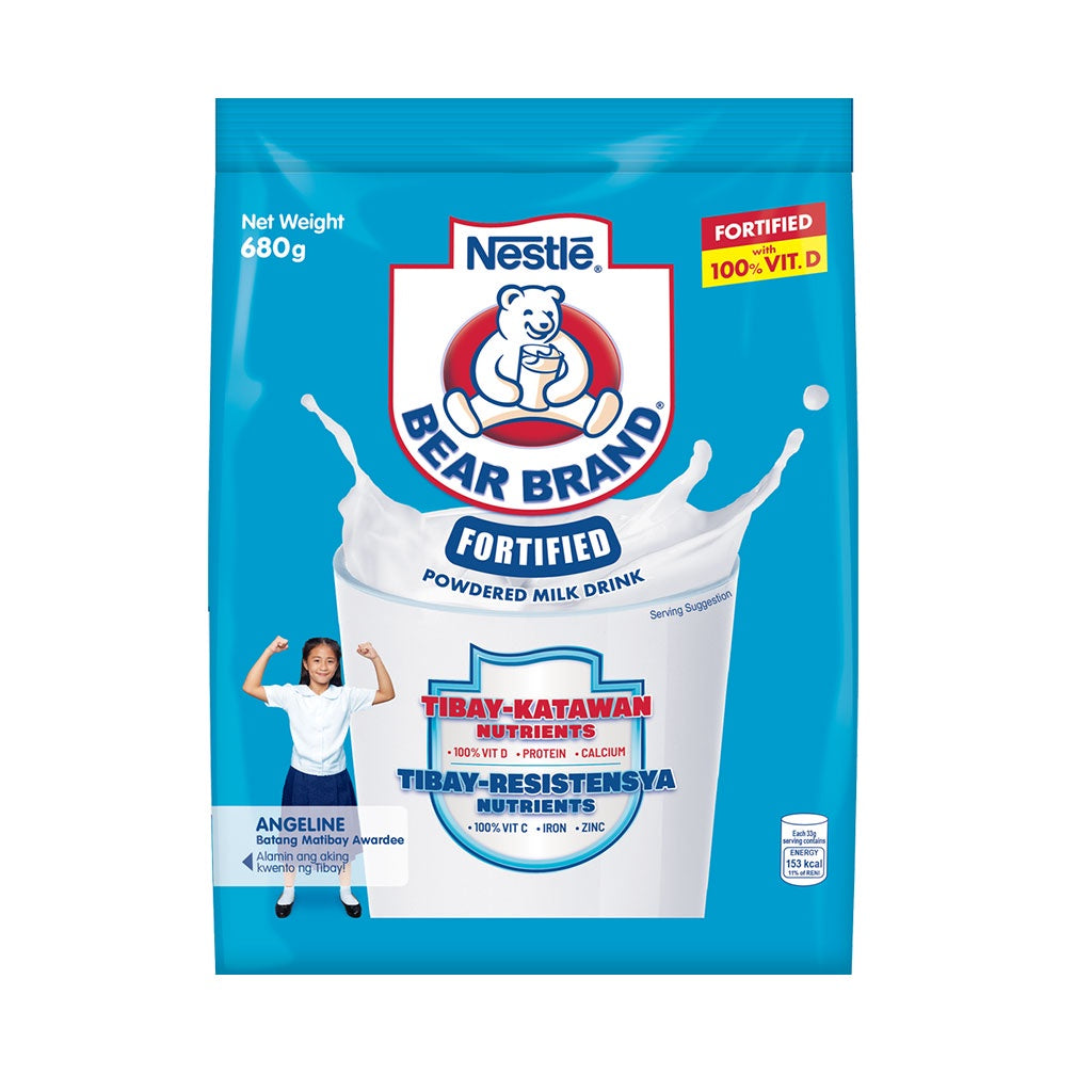 BEAR BRAND Fortified 680g Powdered Milk Drink