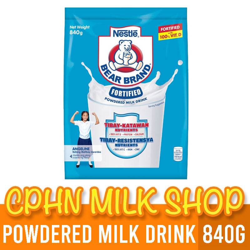 BEAR BRAND Fortified 840g Powdered Milk Drink