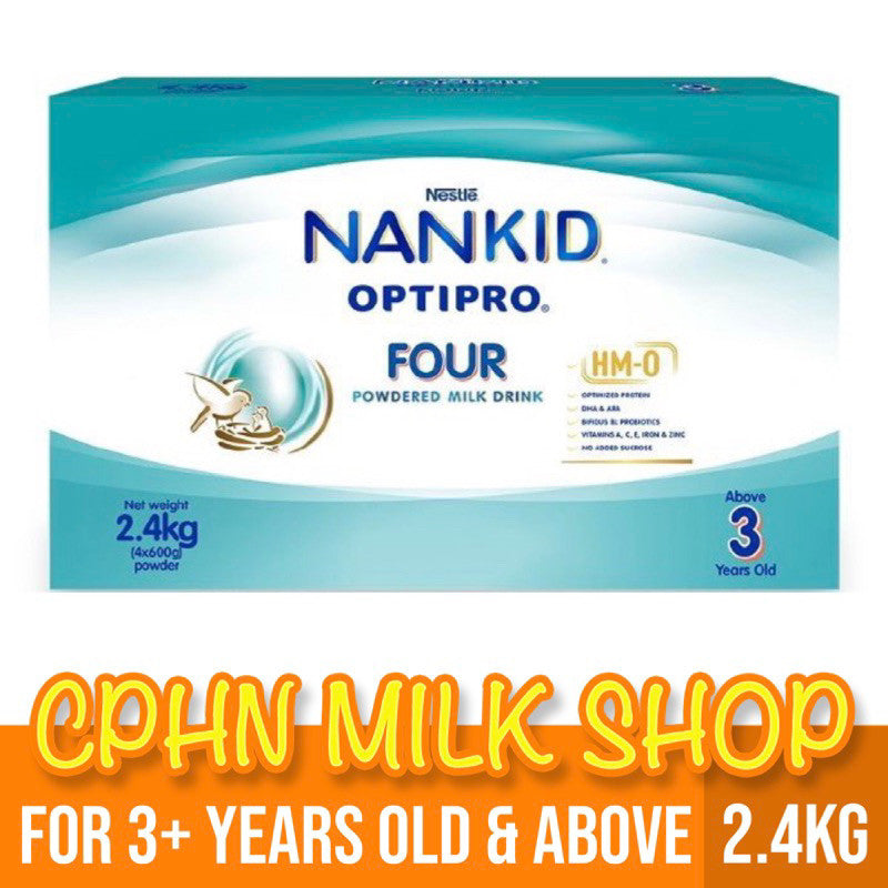 NANKID OptiPro Four 2.4kg For Children Above 3 Years Old Powdered Milk