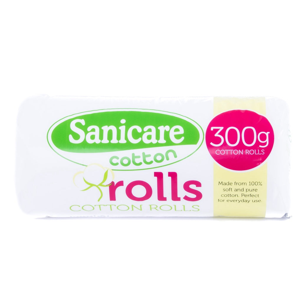 Sanicare Cotton Rolls 300g