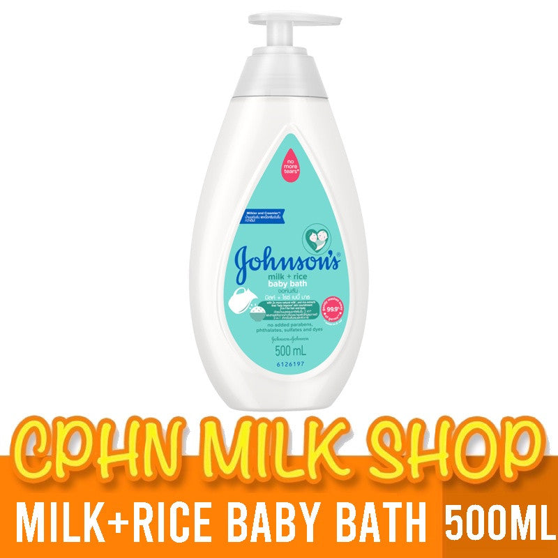 Johnson's Milk+Rice Baby Bath 500ml