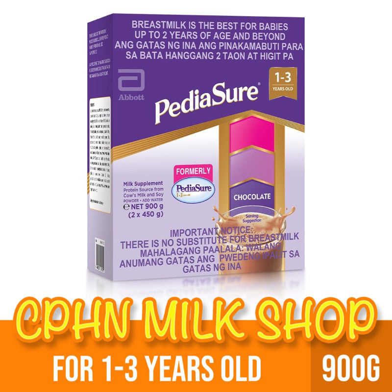 Pediasure Chocolate 800g for 1-3 Years Old Milk Supplement