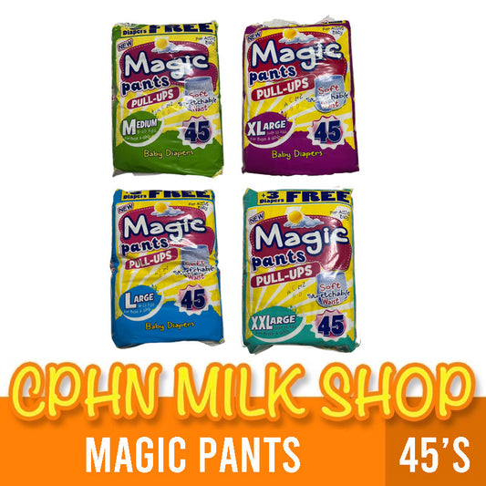 Magic Pants 45's (Variation) XXL | XL | Large | Medium Pull-ups Baby Diaper