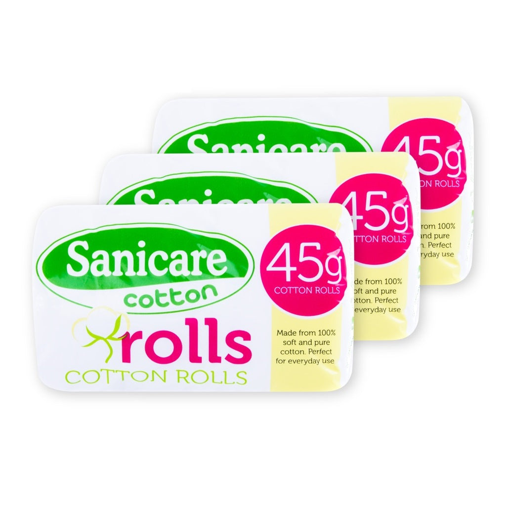 Sanicare Cotton Rolls 45g
