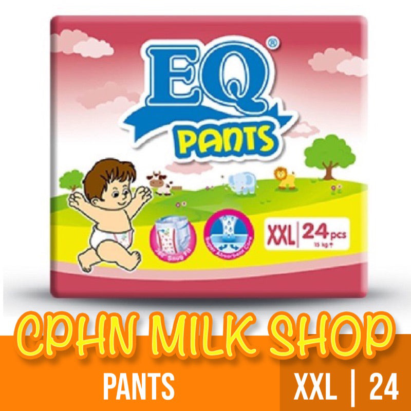 EQ Pants Baby Diapers Big Pack XXL 24