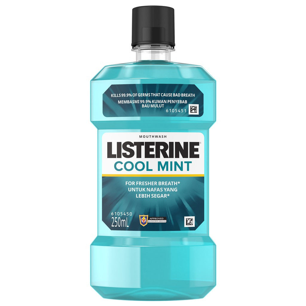 Listerine Cool Mint Mouthwash 250ml