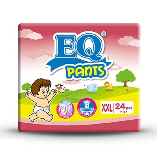 EQ Pants Baby Diapers Big Pack XXL 24
