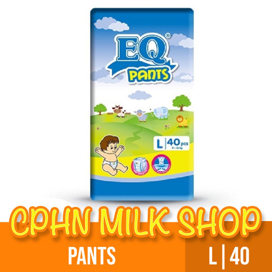 EQ Pants Baby Diapers Jumbo Pack Large 40