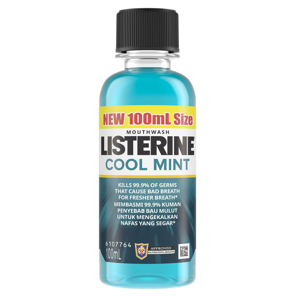 Listerine Cool Mint Mouthwash 100ml