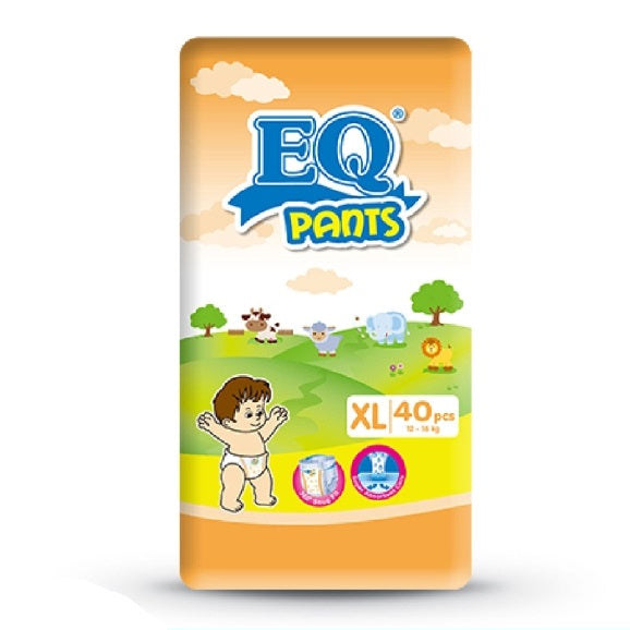 EQ Pants Baby Diapers Jumbo Pack XL 40