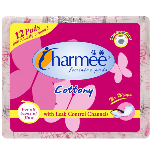 Charmee Cottony For All Types of Flows w/o wings 12s