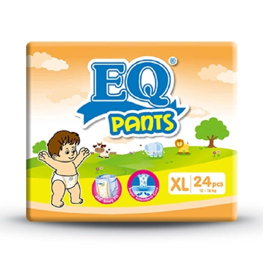 EQ Pants Baby Diapers Big Pack XL 24