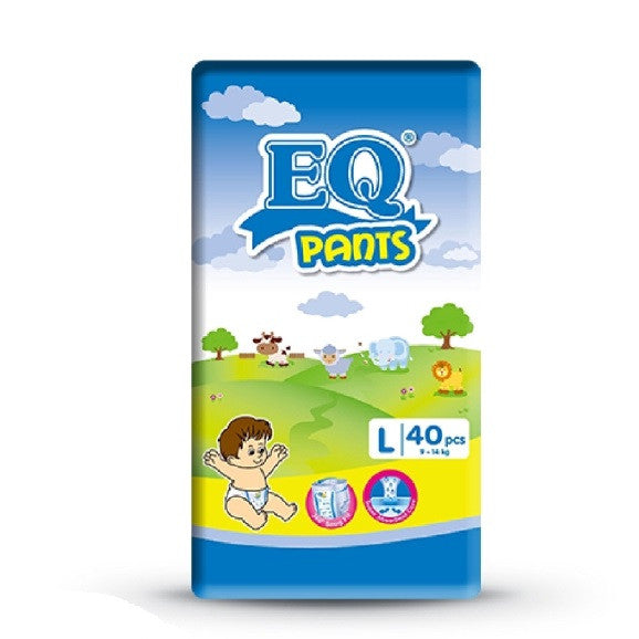 EQ Pants Baby Diapers Jumbo Pack Large 40