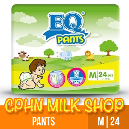 EQ Pants Baby Diapers Big Pack Medium 24