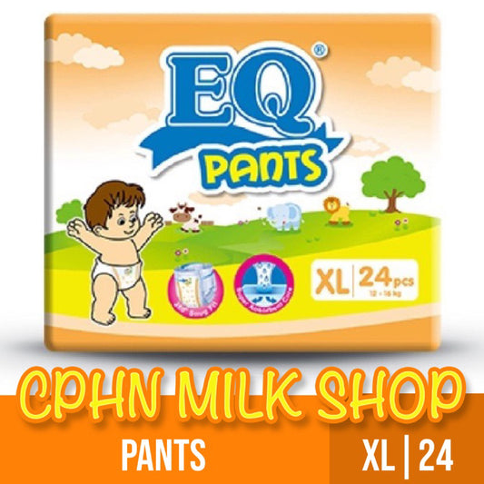 EQ Pants Baby Diapers Big Pack XL 24