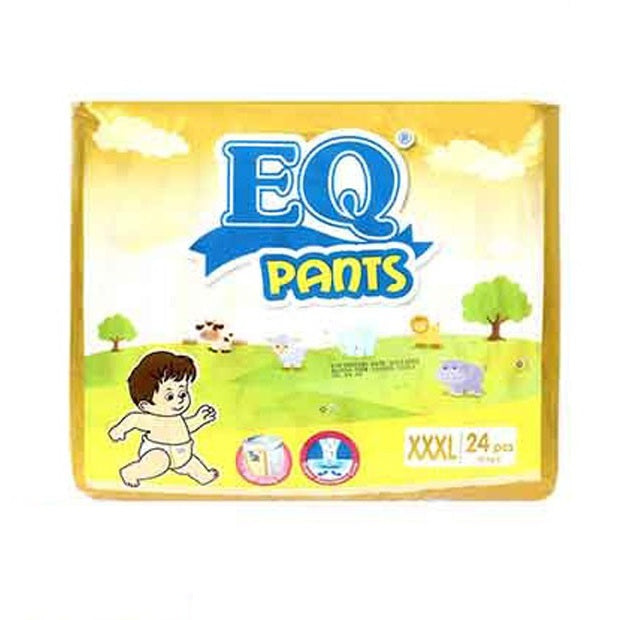 EQ Pants Baby Diapers Big Pack XXXL 24