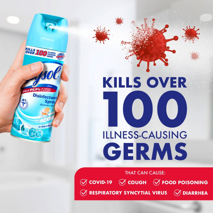 Lysol Disinfectant Spray Baby's Room 510g